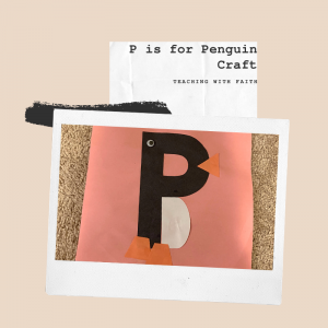 P is for Penguin Craft