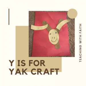 Y is for Yak Craft