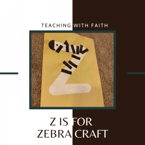 Z is for Zebra Craft