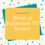 Week of September 7th