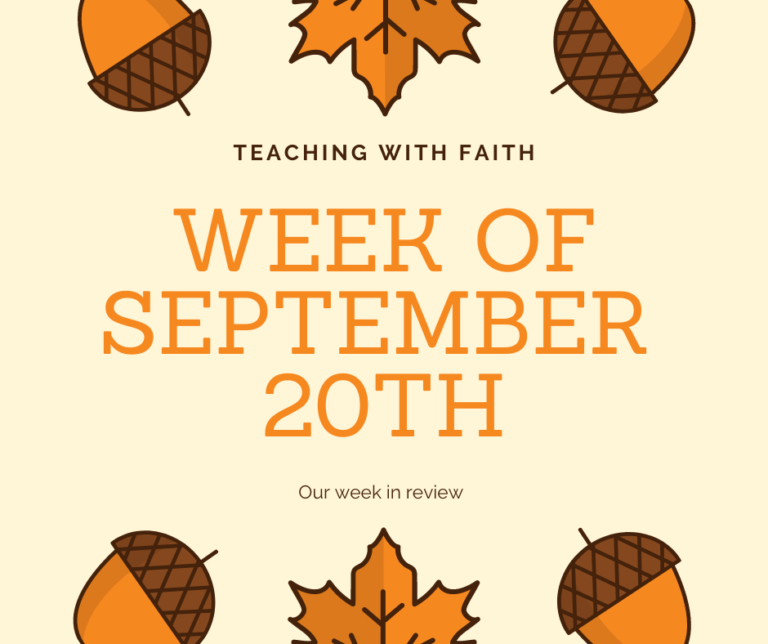 Week of September 20th