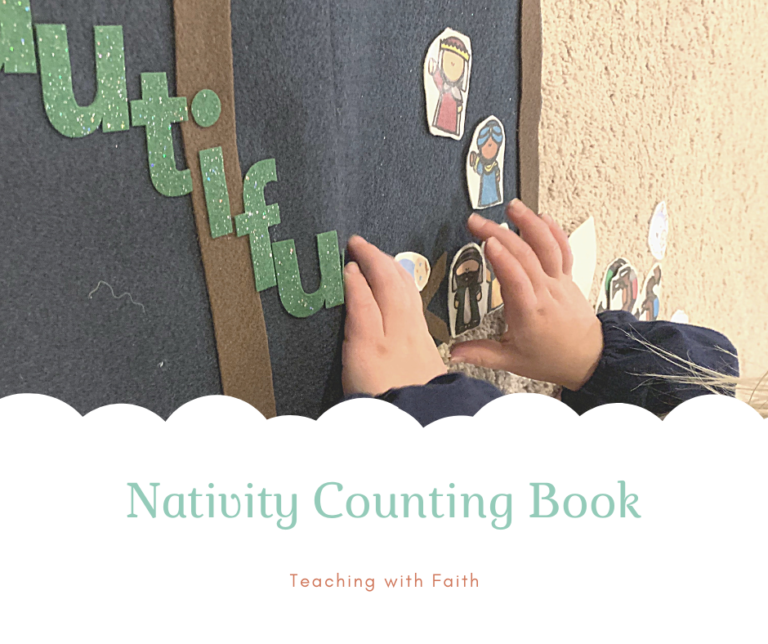 Nativity Counting Book: A Toddler Book on Christmas