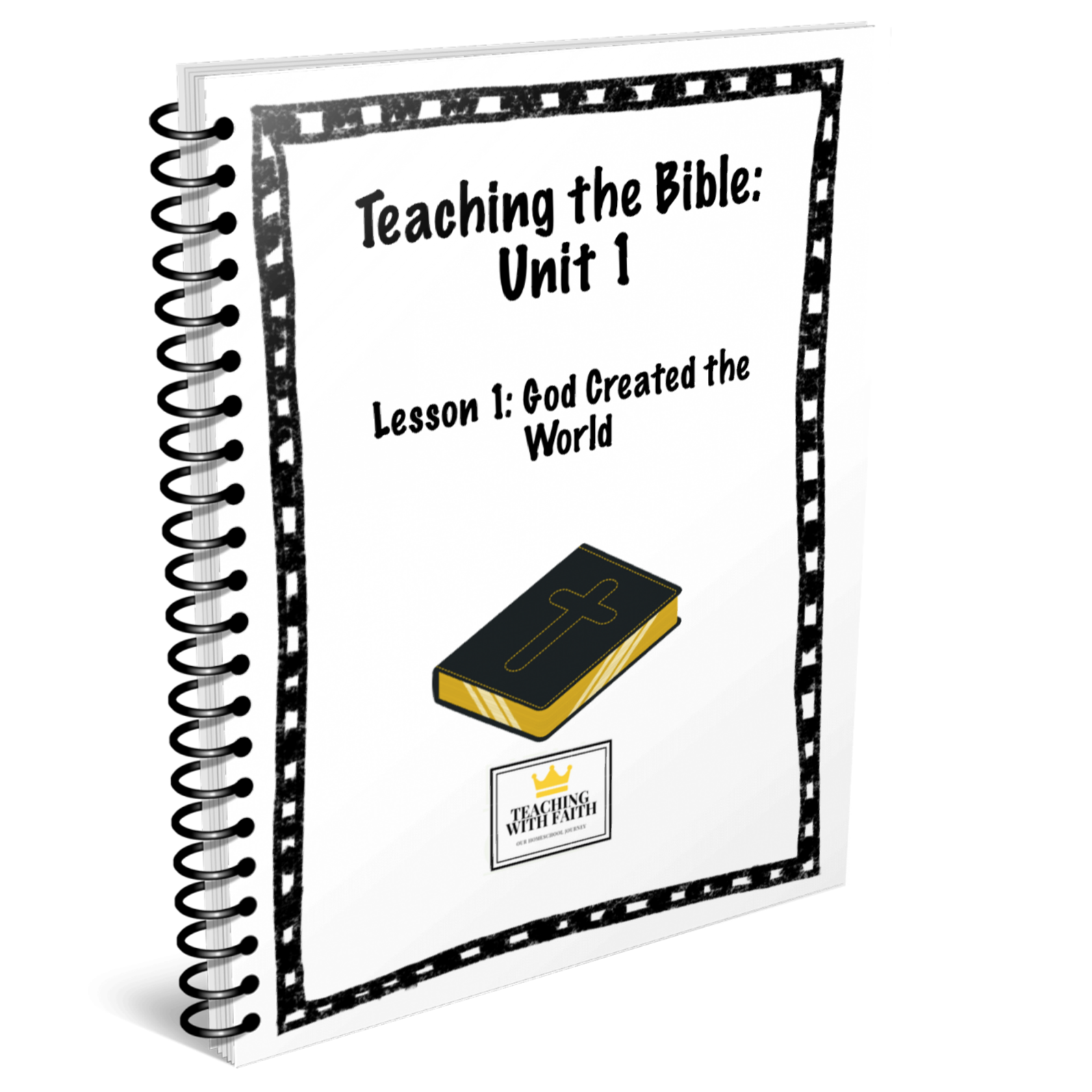 Teaching the Bible: Unit 1 Lesson 1 with Book (ONLY)