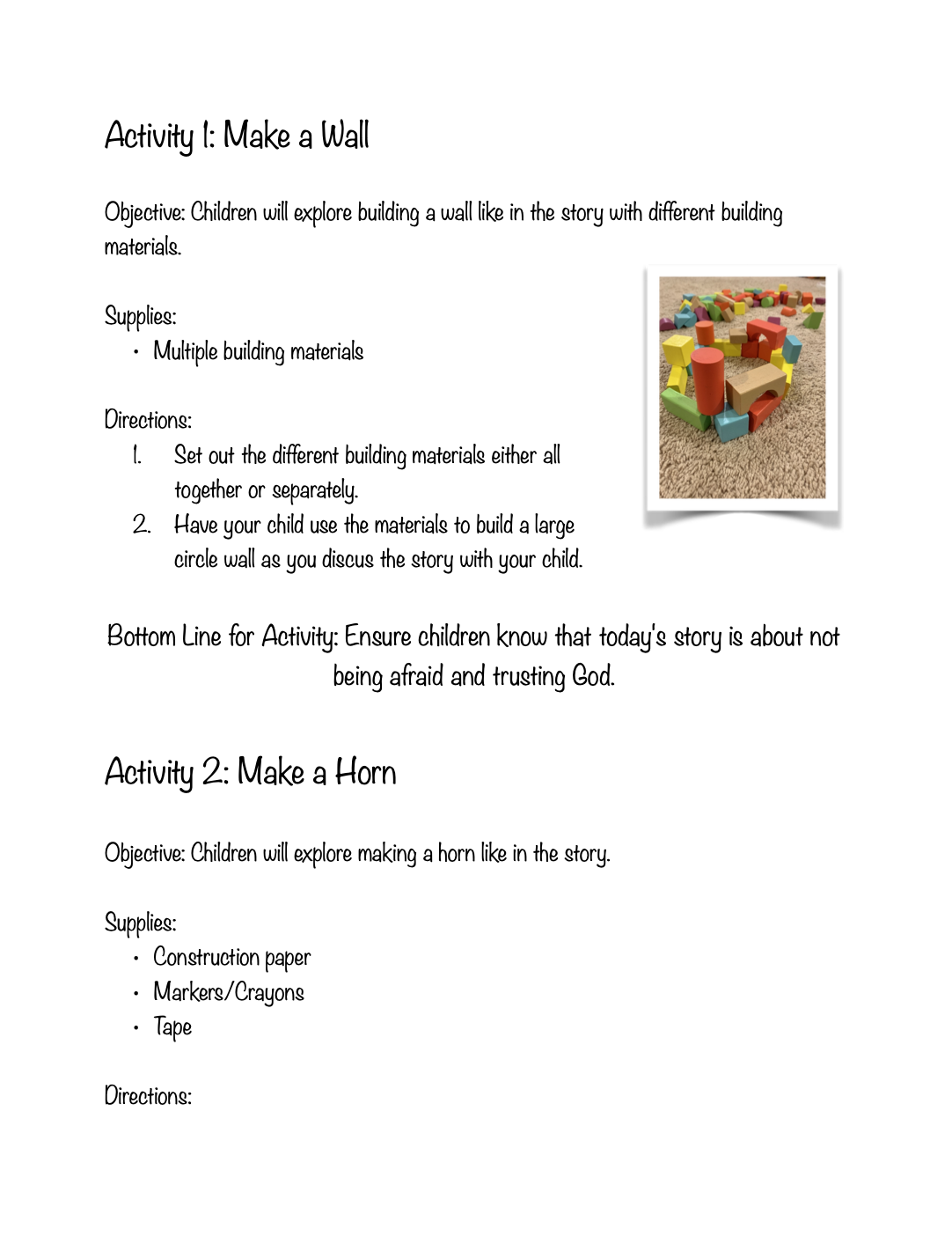 Teaching the Bible: Unit 2 Lesson 3 ONLY - Image 2