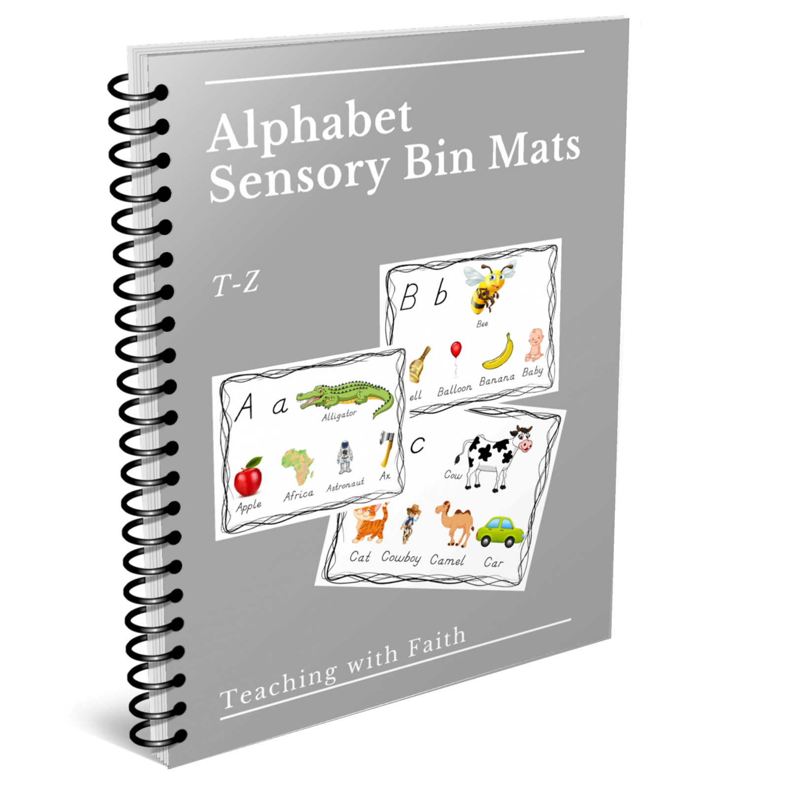 Alphabet Sensory Mats T-Z