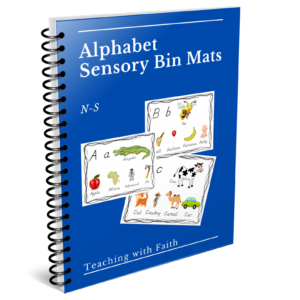 Alphabet Sensory Mats N-S