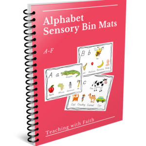 Alphabet Sensory Mats A-F