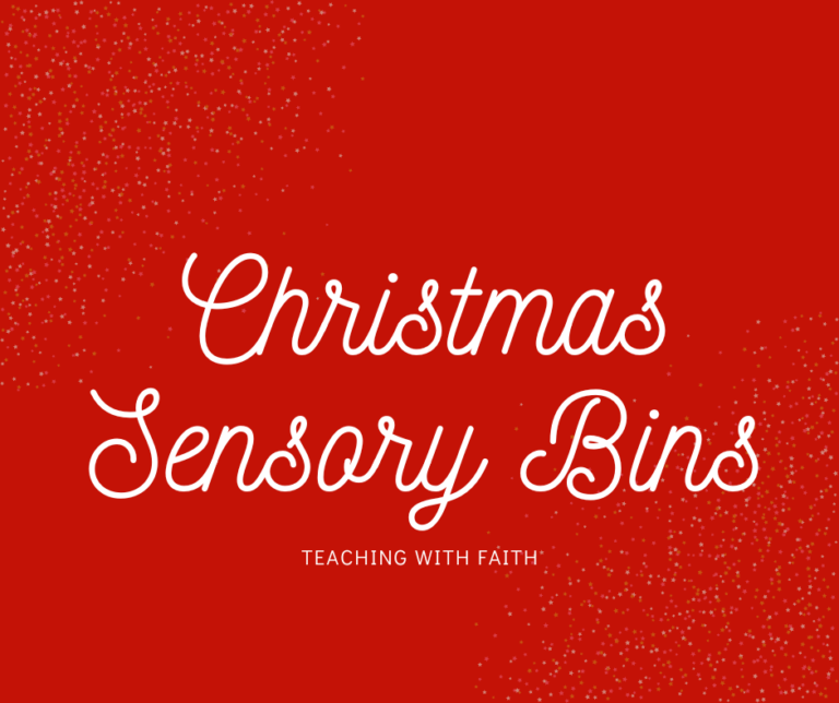 Christmas Sensory Bins