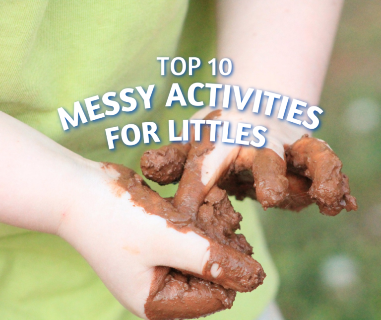 Top 10 Messy Activities for Littles