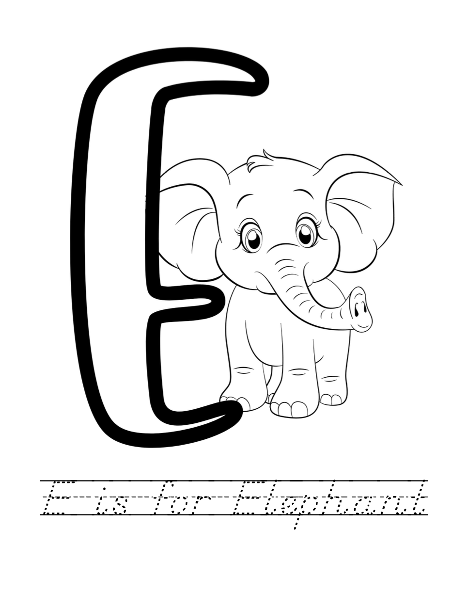 Alphabet Coloring Book - Image 3