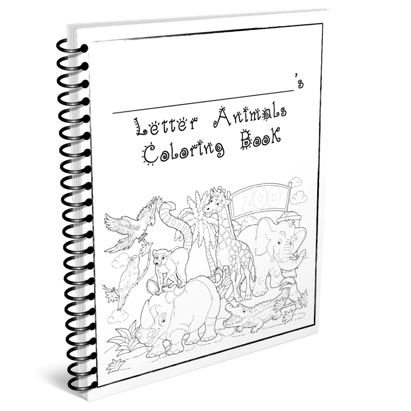 Alphabet Coloring Book