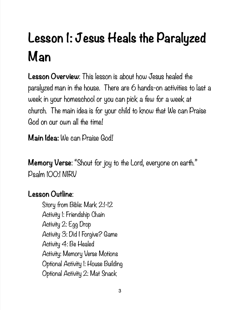 Teaching the Bible: Unit 7 Lesson 1 ONLY - Image 2